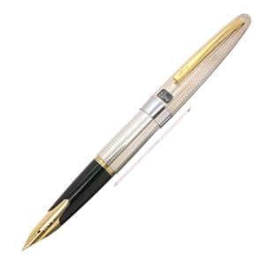 PILOT パイロット 万年筆 エリート シルバーン 格子 細字 (旧型/両用式) メイン