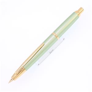 万年筆 2019年限定 キャップレス デシモ メタリックソフトグリーン 細字
