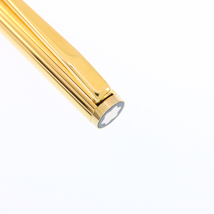 中古)MONTBLANC モンブラン 万年筆 ノブレス ゴールド 20金張 EF（商品