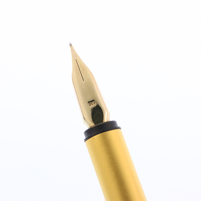 中古)MONTBLANC モンブラン 万年筆 ノブレス ゴールド 20金張 EF（商品
