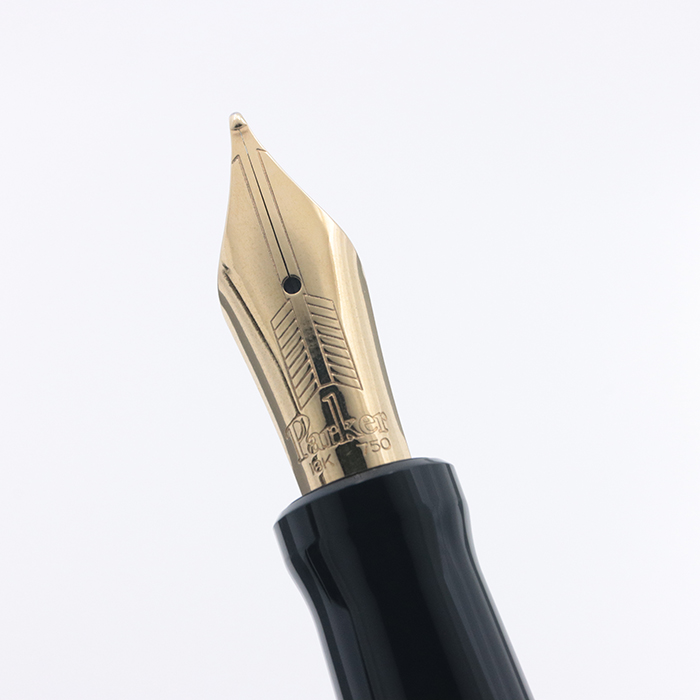 PARKER パーカー デュオフォールドインターナショナル 万年筆オレンジ18k パーカー 万年筆 『デュオフォールド 1990年限定品』 ｜骨董品