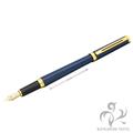 MONTBLANC モンブラン 万年筆 ノブレス オブリージュ ブルー M
