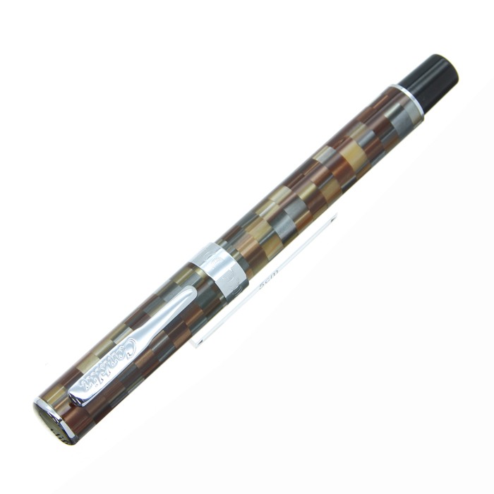 Conklin　万年筆　モザイク柄　ブラウン 詳細ページ | 万年筆 ボールペンなど高級筆記具の販売・買取