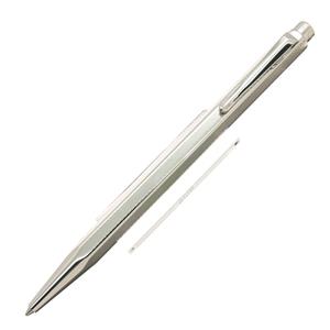 CARAN d'ACHE カランダッシュ ボールペン エクリドール レトロ シルバープレート&パラジウムコート メイン