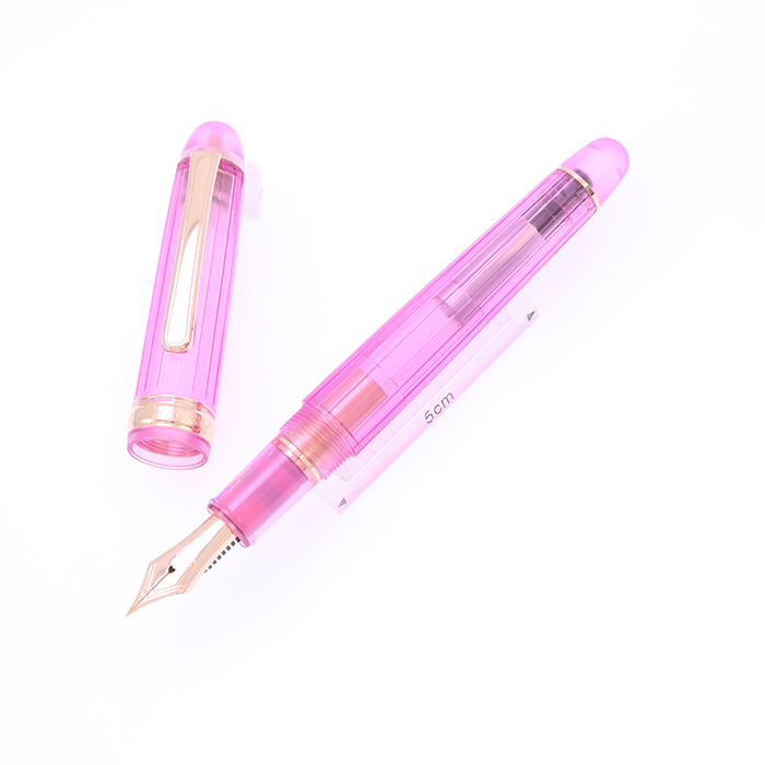 中古)PLATINUM プラチナ 万年筆 #3776 センチュリー NICE(ニース) リラ