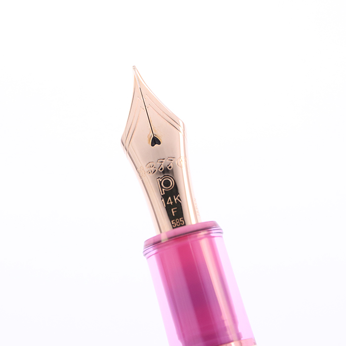 中古)PLATINUM プラチナ 万年筆 #3776 センチュリー NICE(ニース) リラ