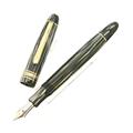 MONTBLANC モンブラン 万年筆 #144 グレーストライエイテッド (50年代テレスコープ)