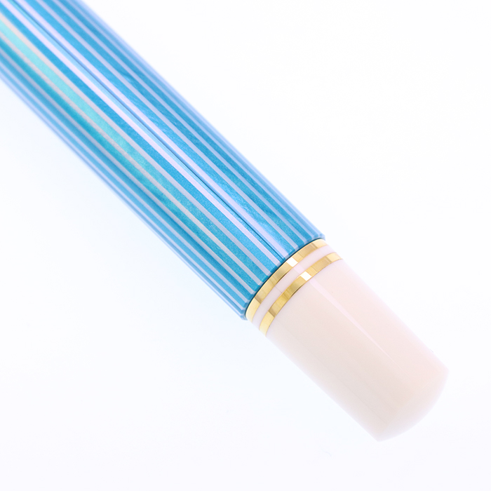中古)Pelikan ペリカン 万年筆 スーベレーン M600 ターコイズホワイト
