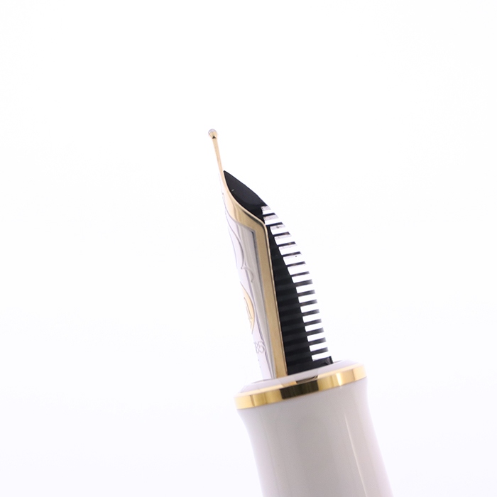 中古)Pelikan ペリカン 万年筆 スーベレーン M600 ターコイズホワイト