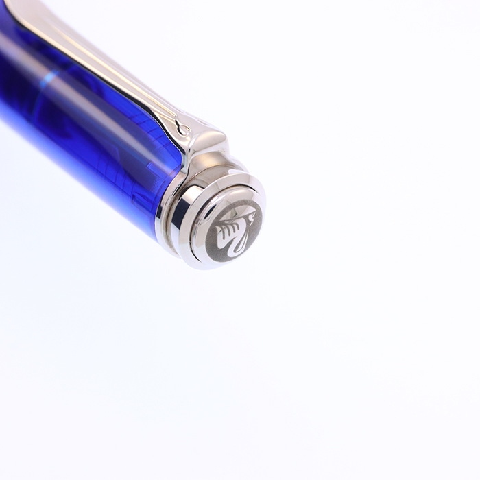 中古)Pelikan ペリカン 万年筆 スーベレーン M605 マリーンブルー EF