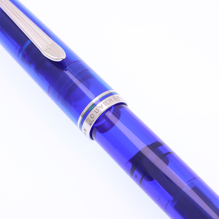 ペリカン 2013年特別生産品 M605 マリーンブルー EF Pelikan（ペリカン） 【PELIKAN/ ペリカン】スーベレーン M605