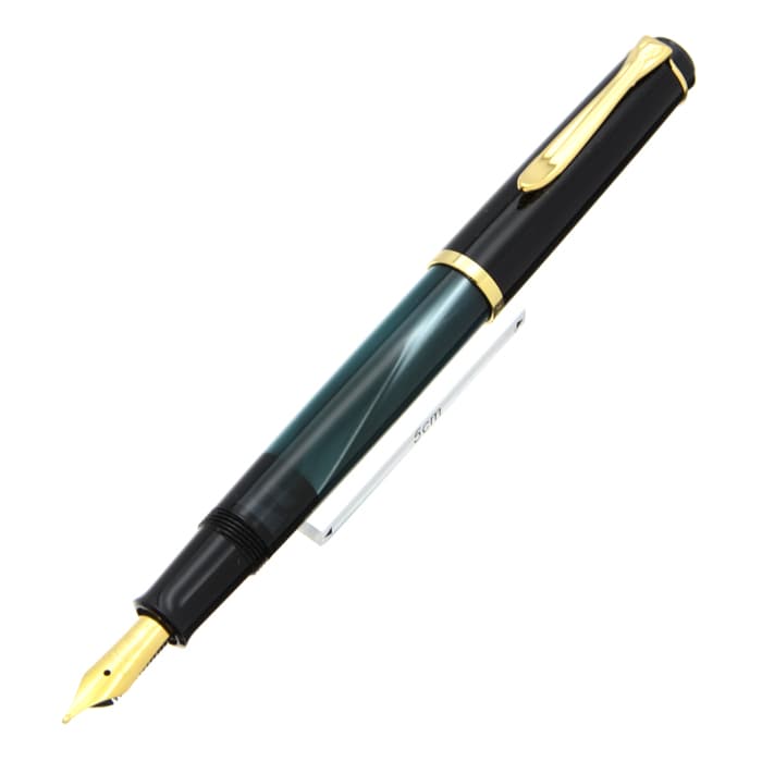 ペリカン　100　PELIKAN　万年筆　グリーン　マーブル 新品)Pelikan ペリカン 万年筆 クラシック M200 マーブルグリーン