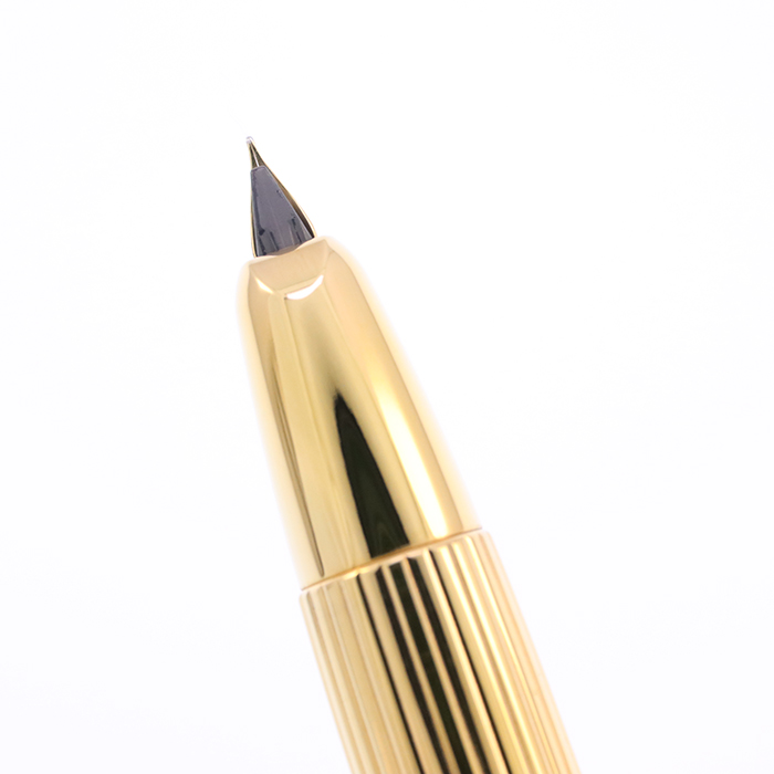 中古)PILOT パイロット 万年筆 伊東屋限定 キャップレス ストライプ