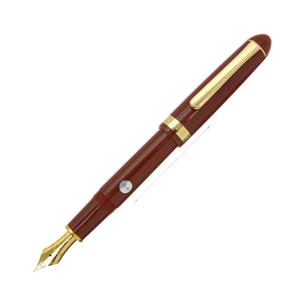 PLATINUM プラチナ 万年筆 #3776 バランス PTB-5000B ワインレッド 中字 (旧型ペン先/エボナイトペン芯) メイン