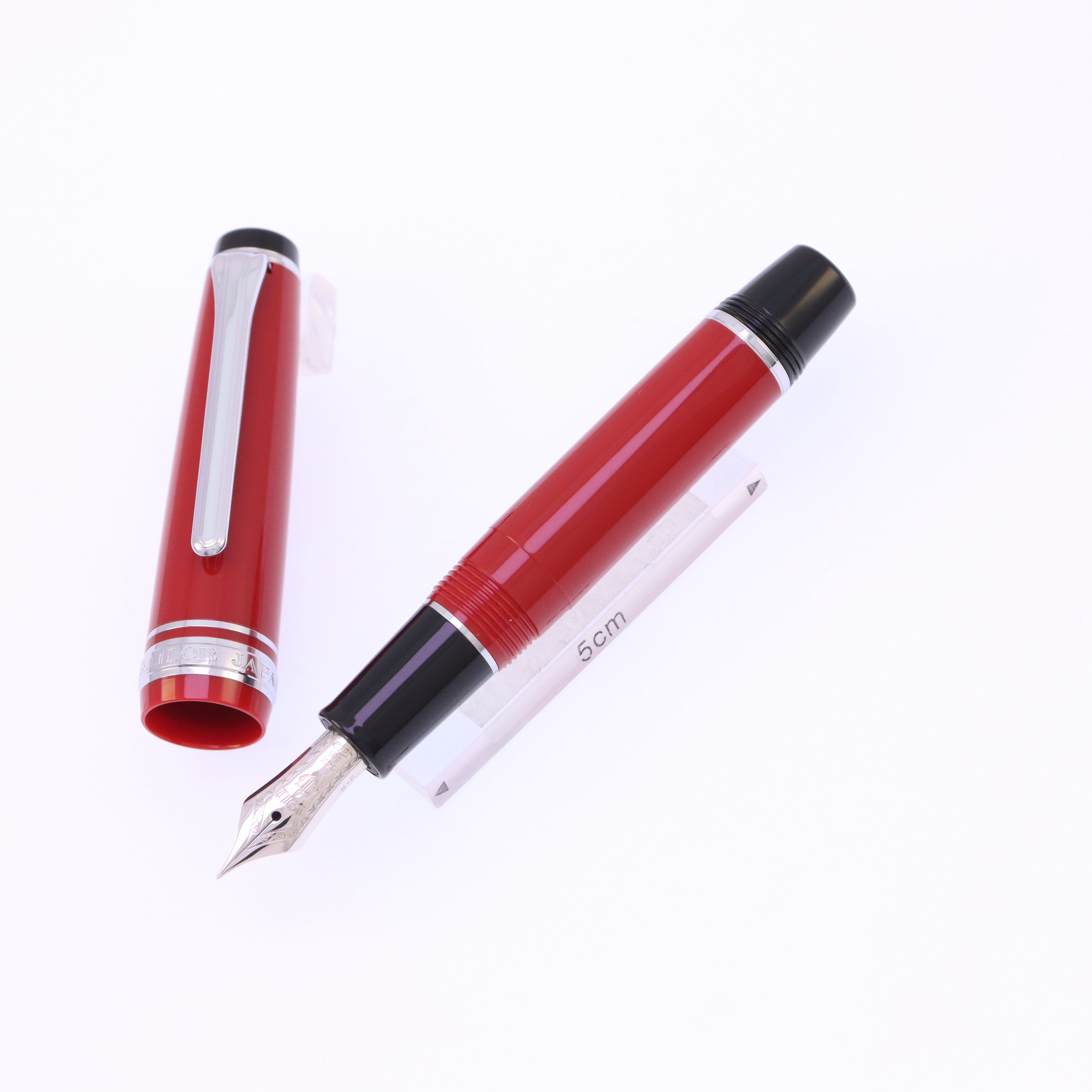 中古)SAILOR セーラー 万年筆 プロフェッショナルギア スリム ミニ 銀