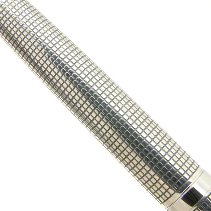 新品)PILOT パイロット 万年筆 シルバーン 格子（商品ID