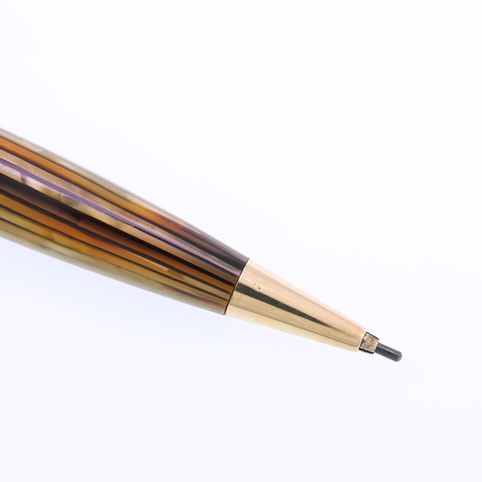 中古)Pelikan ペリカン メカニカルペンシル #550 ロールドゴールド/茶