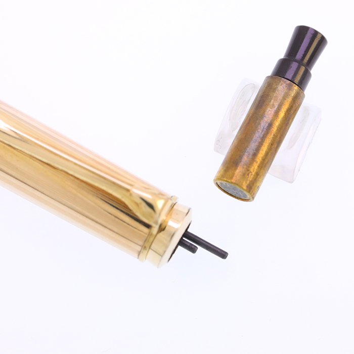 中古)Pelikan ペリカン メカニカルペンシル #550 ロールドゴールド/茶