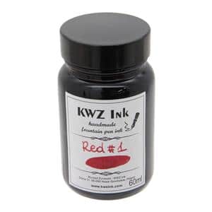 ボトルインク カヴゼットインク(KWZInk) レッド#1 60ml