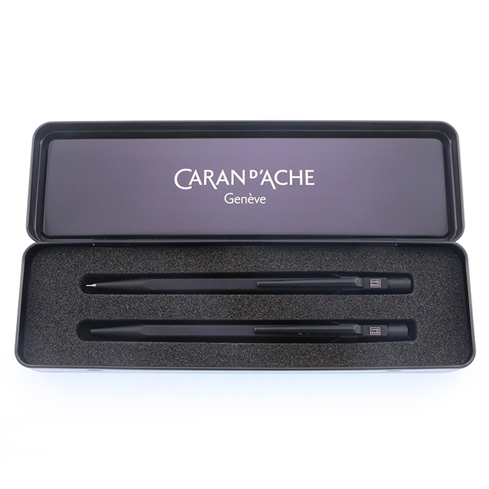 新品)CARAN d'ACHE カランダッシュ セット ブラックエディション 849