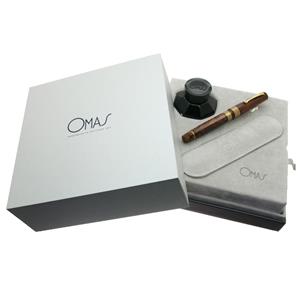 OMAS オマス 万年筆 創立90周年記念 アルテイタリアーナ セルロイド ラディカ パラゴン ゴールドトリム F メイン