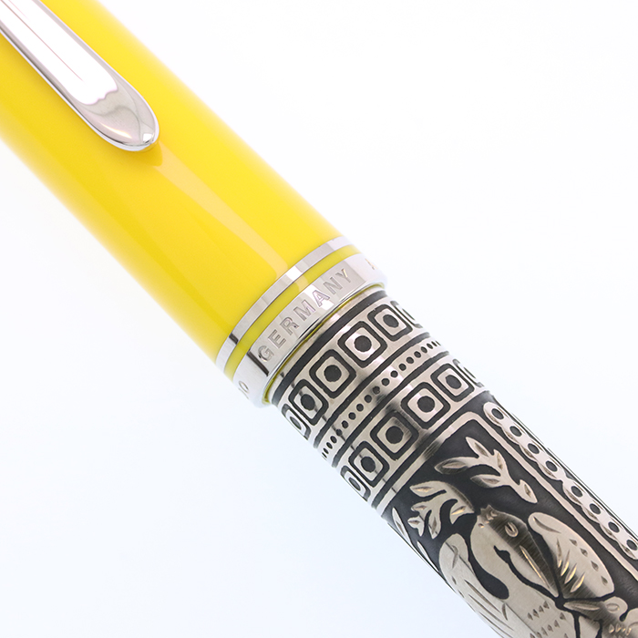 中古)Pelikan ペリカン 万年筆 特別生産品 M910 トレド イエロー M 
