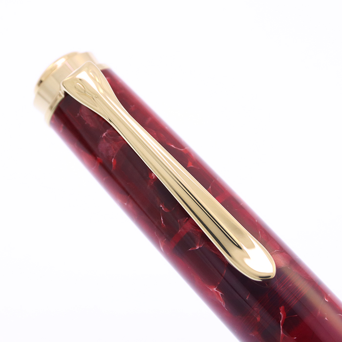 中古)Pelikan ペリカン 万年筆 スーベレーン M600 ルビーレッド F