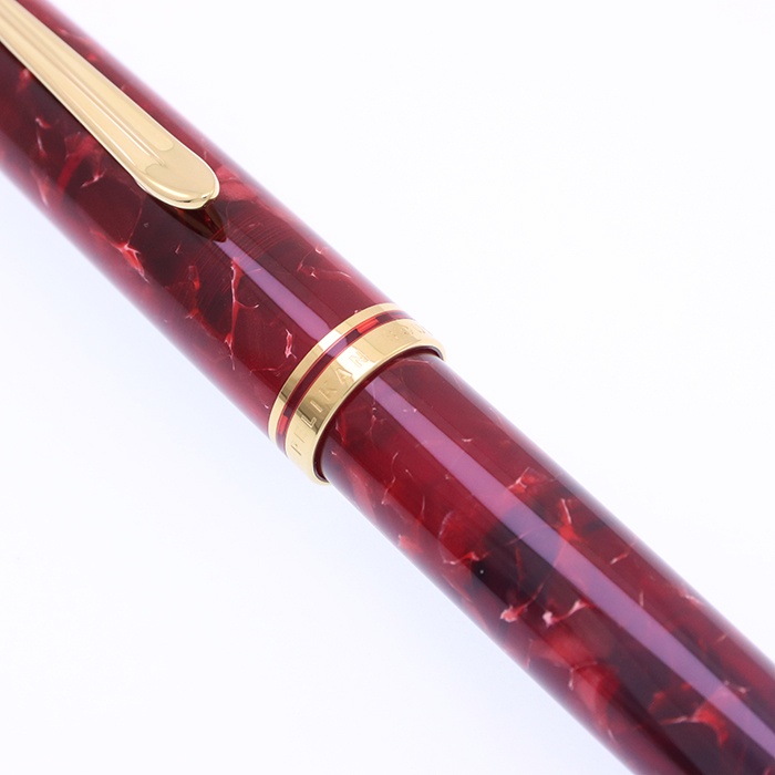 中古)Pelikan ペリカン 万年筆 スーベレーン M600 ルビーレッド F