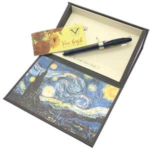 中古)VISCONTI ビスコンティ 万年筆 ヴァン・ゴッホ 星月夜 F(商品ID