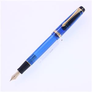 PILOT パイロット 万年筆 株主限定 カスタム ヘリテイジ91 クリアブルー 細字 メイン