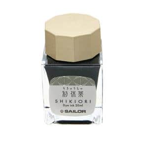 ボトルインク SHIKIORI [四季織] 十六夜の夢 利休茶 20ml