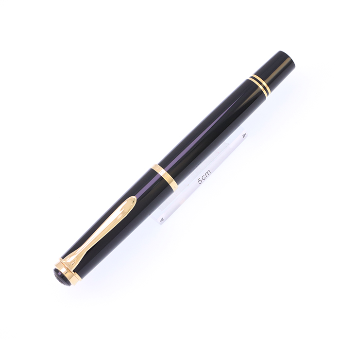 中古)Pelikan ペリカン 万年筆 スーベレーン #500 黒 HF（商品ID