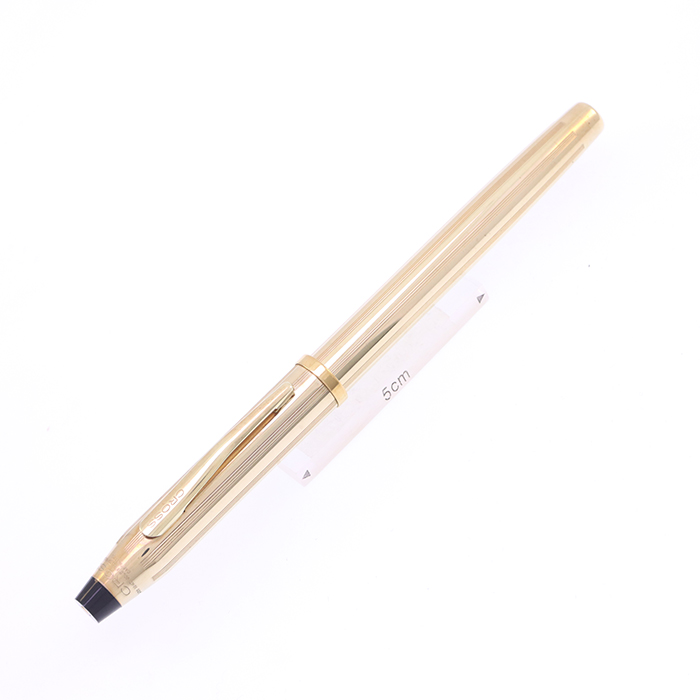 中古)CROSS クロス 万年筆 センチュリーII 10金張 18K/M（商品ID