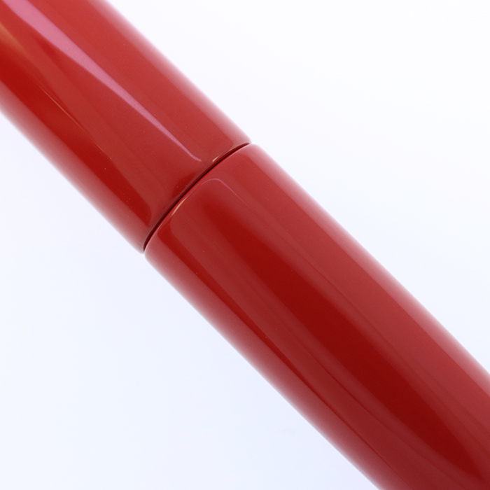 中屋万年筆　シガーピッコロ　朱　細軟 新品)NAKAYA 中屋万年筆 万年筆 シガー ピッコロ 朱 極細字（商品ID