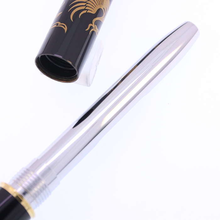 中古)PILOT パイロット 万年筆 平蒔絵 鳳凰 中字 (旧型)（商品ID