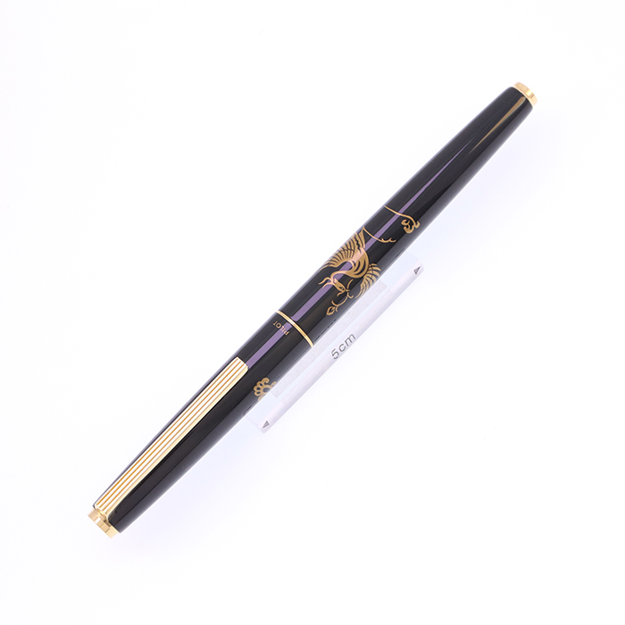 中古)PILOT パイロット 万年筆 平蒔絵 鳳凰 中字 (旧型)（商品ID
