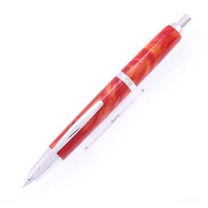 新品)PILOT パイロット 万年筆 キャップレスSE マーブルオレンジ 