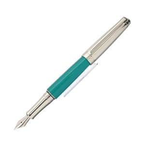 CARAN d'ACHE カランダッシュ 万年筆 レマンコレクション バイカラー ターコイズブルー B メイン