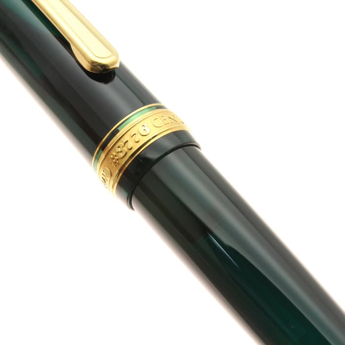 新品)PLATINUM プラチナ 万年筆 #3776 センチュリー ローレルグリーン