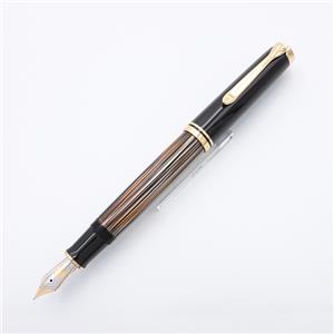万年筆 スーベレーン M800 茶縞 F