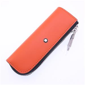 ペンポーチ マイスターシュテュック ヘリテイジ ルージュ&ノワール ベビー オレンジ 1本用