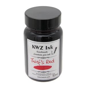 ボトルインク カヴゼットインク(KWZInk) シィーフズレッド 60ml