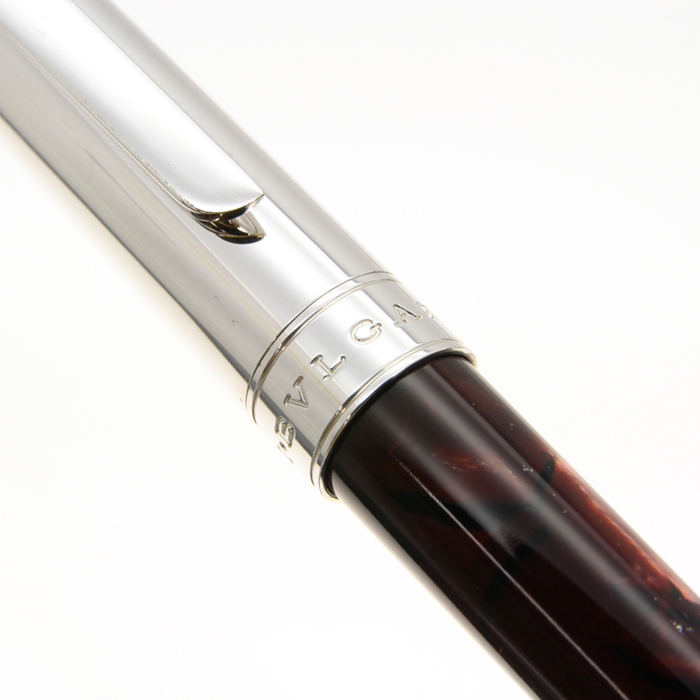 BVLGARI 希少　オマス製　ローラーボールペン グレーセル　新品未使用 BVLGARI 希少 オマス製 ローラーボールペン グレーセル 新品未