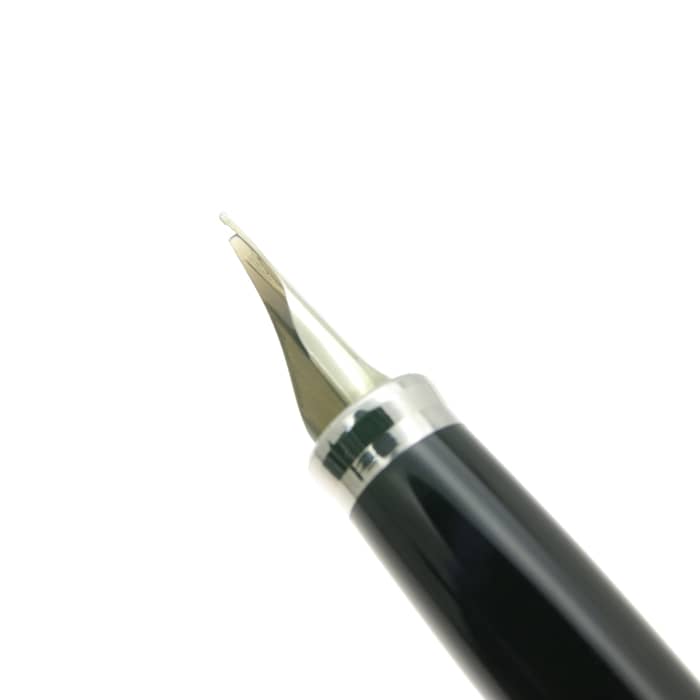 PLATINUM 万年筆 BelAge 14KWG 細字 メタルグリッド