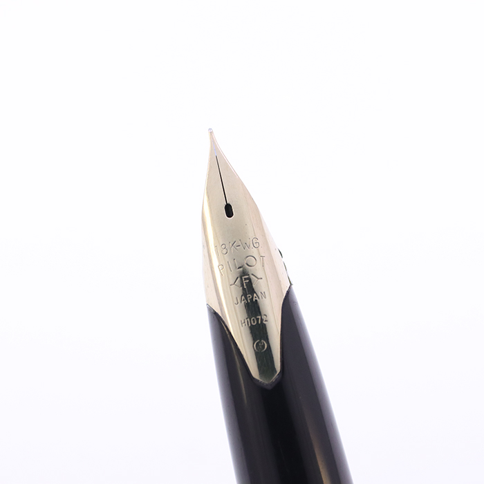 中古)PILOT パイロット 万年筆 カスタム ストライプ 18K-WG/細字（商品