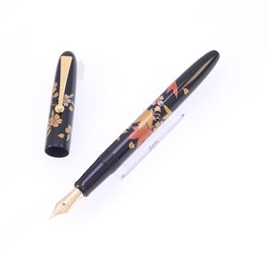 万年筆 高蒔絵 雲錦 中字