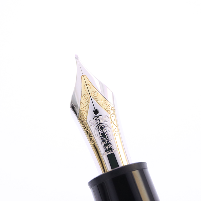 中古)MONTBLANC モンブラン 万年筆 マイスターシュテュック プラチナ