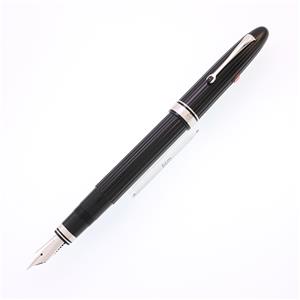 万年筆 オジバ ギロシェ ブラック/ハイテク F (ネーム刻印)