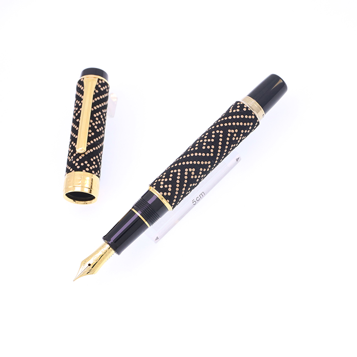 中古)SAILOR セーラー 万年筆 甲州印傳 鞘型 中細字（商品ID