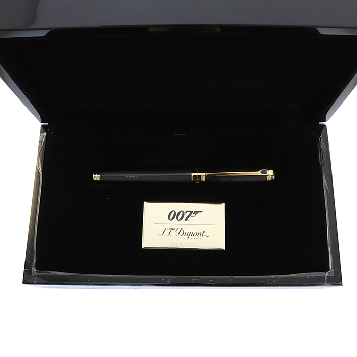 中古)S.T.Dupont エス・テー・デュポン 万年筆 ラインD ジェームズ